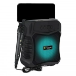 Andowl Σύστημα Karaoke με Ενσύρματα Μικρόφωνα Q-S53 σε Μαύρο Χρώμα