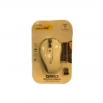 Andowl AN-QM63 Ασύρματο Mini Ποντίκι Λευκό