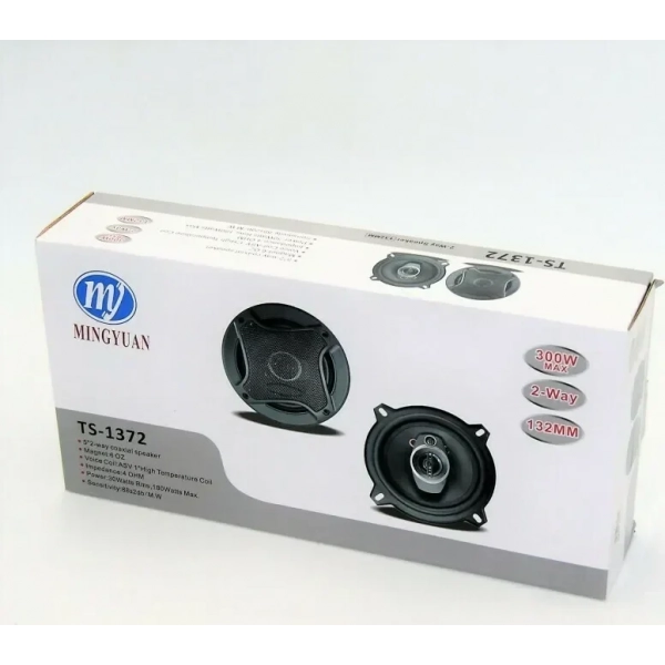 Ηχεία Αυτοκινήτου Mingyuan TS-1372 με 300W RMS (2 Δρόμων)