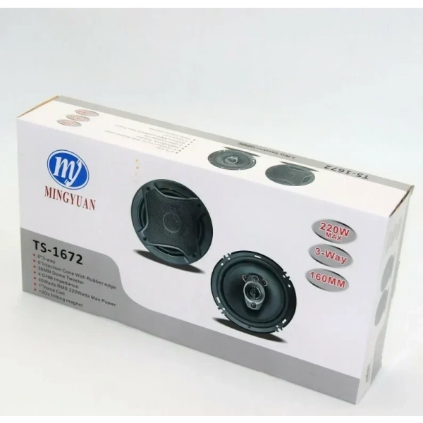 Ηχείο Αυτοκινήτου Mingyuan AU-TS-1672 6" με 220W RMS (3 Δρόμων)