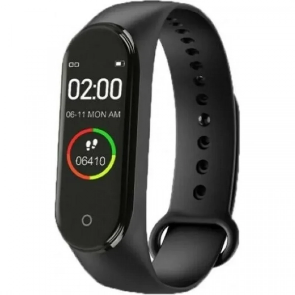 Smart Band Activity Tracker Έξυπνο βραχιόλι Bluetooth με Παλμογράφο Ezra SW12 Μαύρο