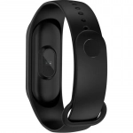 Smart Band Activity Tracker Έξυπνο βραχιόλι Bluetooth με Παλμογράφο Ezra SW12 Μαύρο