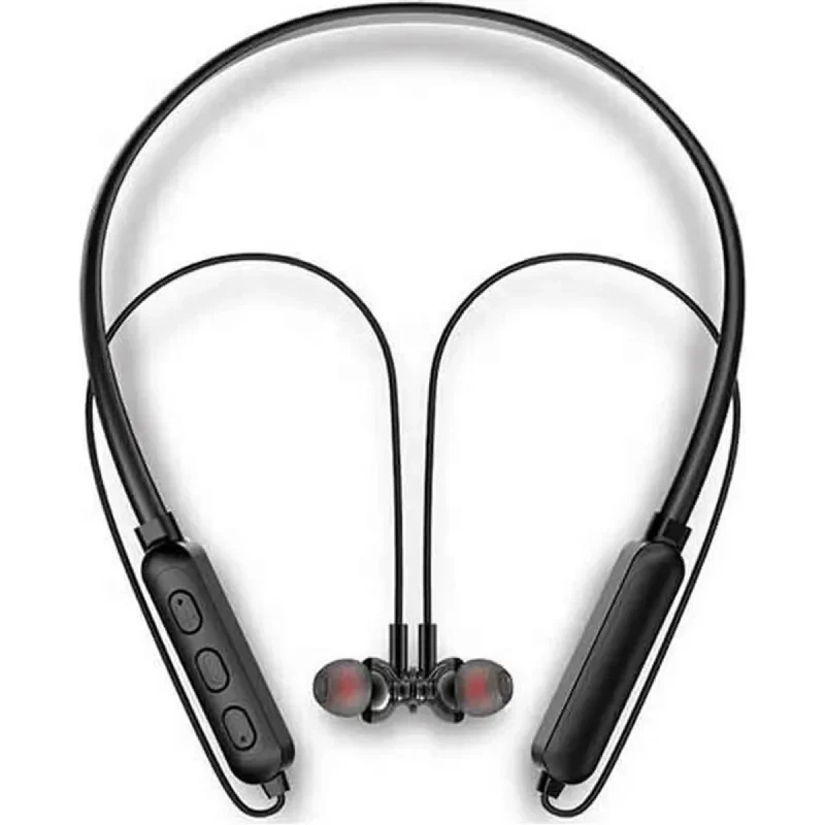 Ασύρματα ακουστικά Bluetooth με μικρόφωνο και μαγνήτη Ezra BW11 Μαύρο