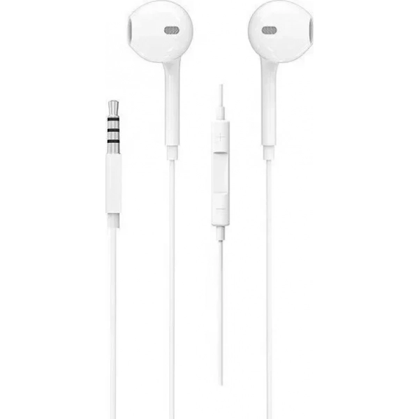 Ezra EP18-V8 Handsfree Ακουστικά με Βύσμα 3.5mm Λευκό