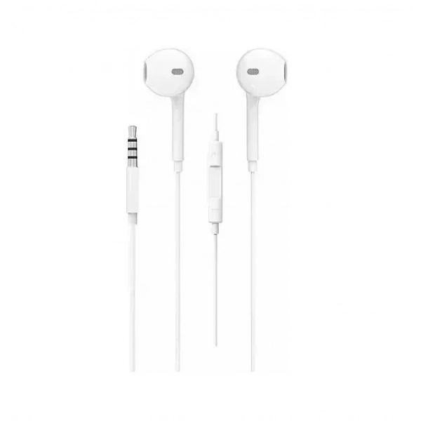 Ezra Esdras EP18 Earbuds Handsfree με Βύσμα 3.5mm Λευκό