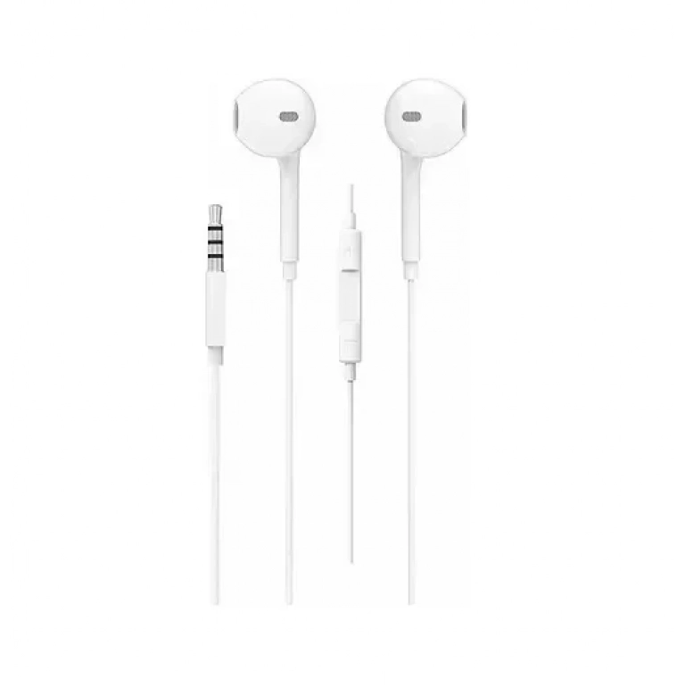 Ezra Esdras EP18 Earbuds Handsfree με Βύσμα 3.5mm Λευκό