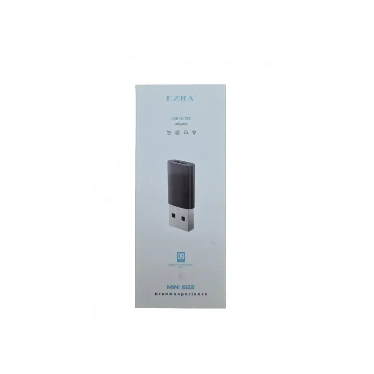 Ezra USB-A Male - USB-C Female Αντάπτορας (AD09) - Image 3