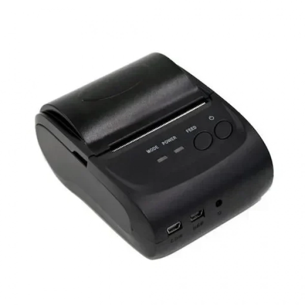 Θερμικός εκτυπωτής Bluetooth 58 mm Mini Bluetooth θερμικός εκτυπωτής αποδείξεων