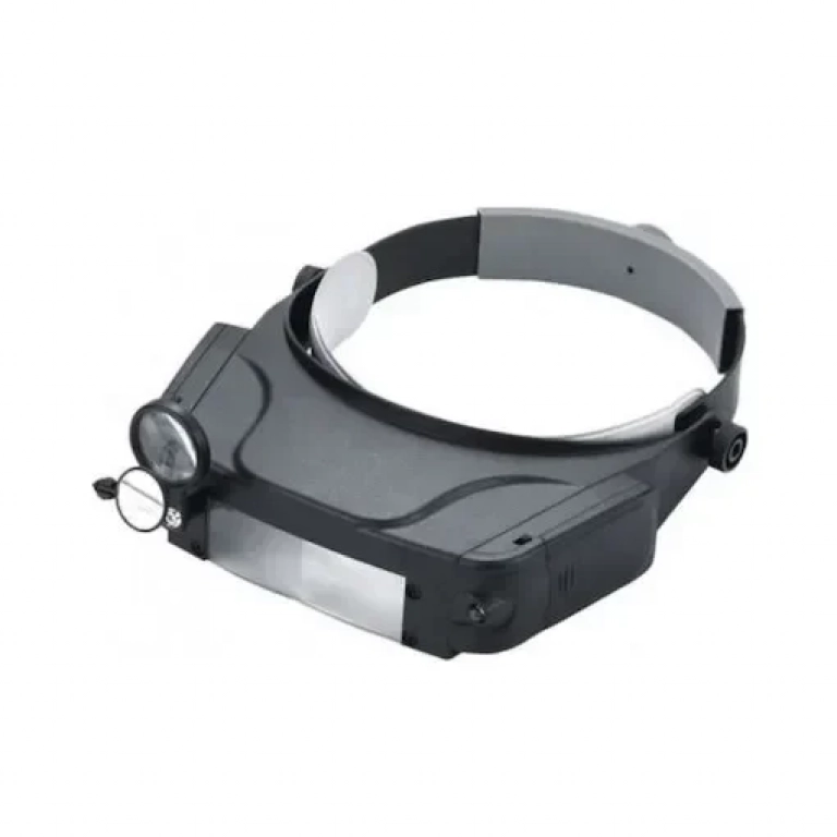 Μεγεθυντικός Φακός Κεφαλής Με 4 Φακούς + Φωτισμό Led 81007C Παράδοση 1 έως 3 ημέρες