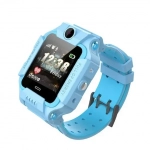 Ezra SW35 Παιδικό Smartwatch με Καουτσούκ/Πλαστικό Λουράκι Μπλε