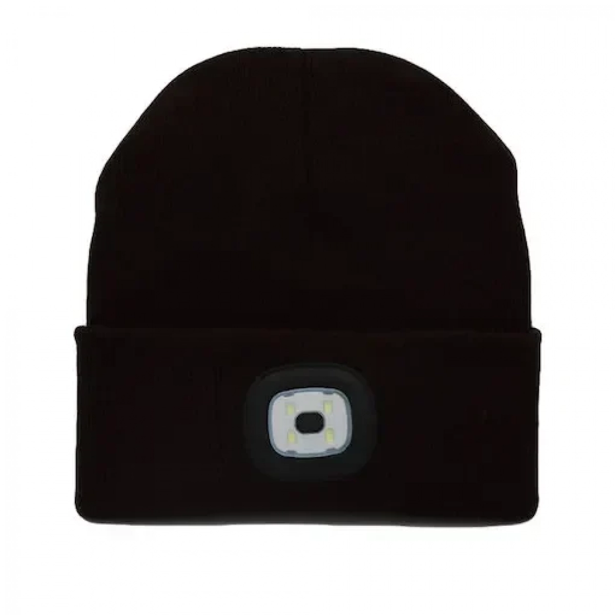 BLUETOOTH RECHARGEABLE LED HAT - 27639 MUSIC HAT - BLACK