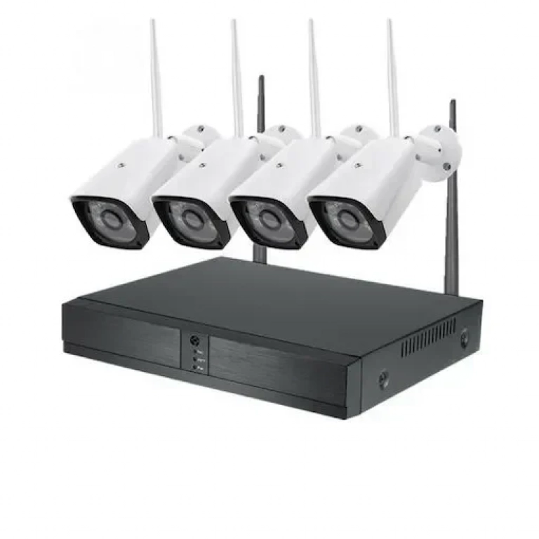 Ολοκληρωμένο Σύστημα CCTV Kit Wi-Fi με 4 Ασύρματες Κάμερες 39405
