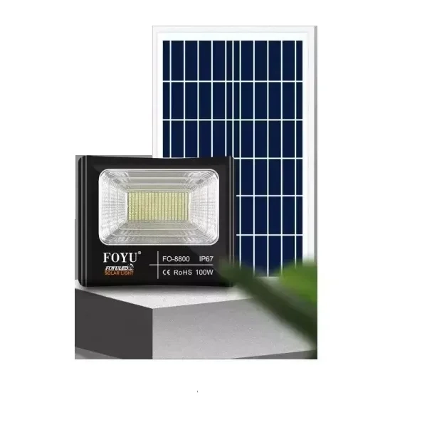 Στεγανός ηλιακός Led προβολέας IP67 εξωτερικού χώρου 300W FOYU FO-T8300