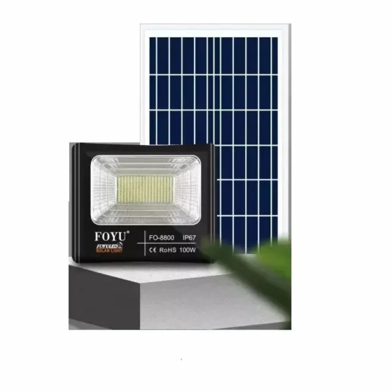 Στεγανός ηλιακός Led προβολέας IP67 εξωτερικού χώρου 300W FOYU FO-T8300