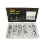 Tradesor Metric Nuts 500 Pcs παξιμάδια σε πλαστική θήκη 678962
