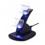 Διπλή Βάση Φόρτισης Χειριστηρίων PS4 Slim & Pro – Dual Charge Stand OEM