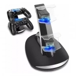 Διπλή Βάση Φόρτισης Χειριστηρίων PS4 Slim & Pro – Dual Charge Stand OEM