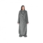 Huggle Ολόσωμη Κουβέρτα Βελουτέ Fleece με Μανίκια και Κάλυψη Ποδιών - Image 3