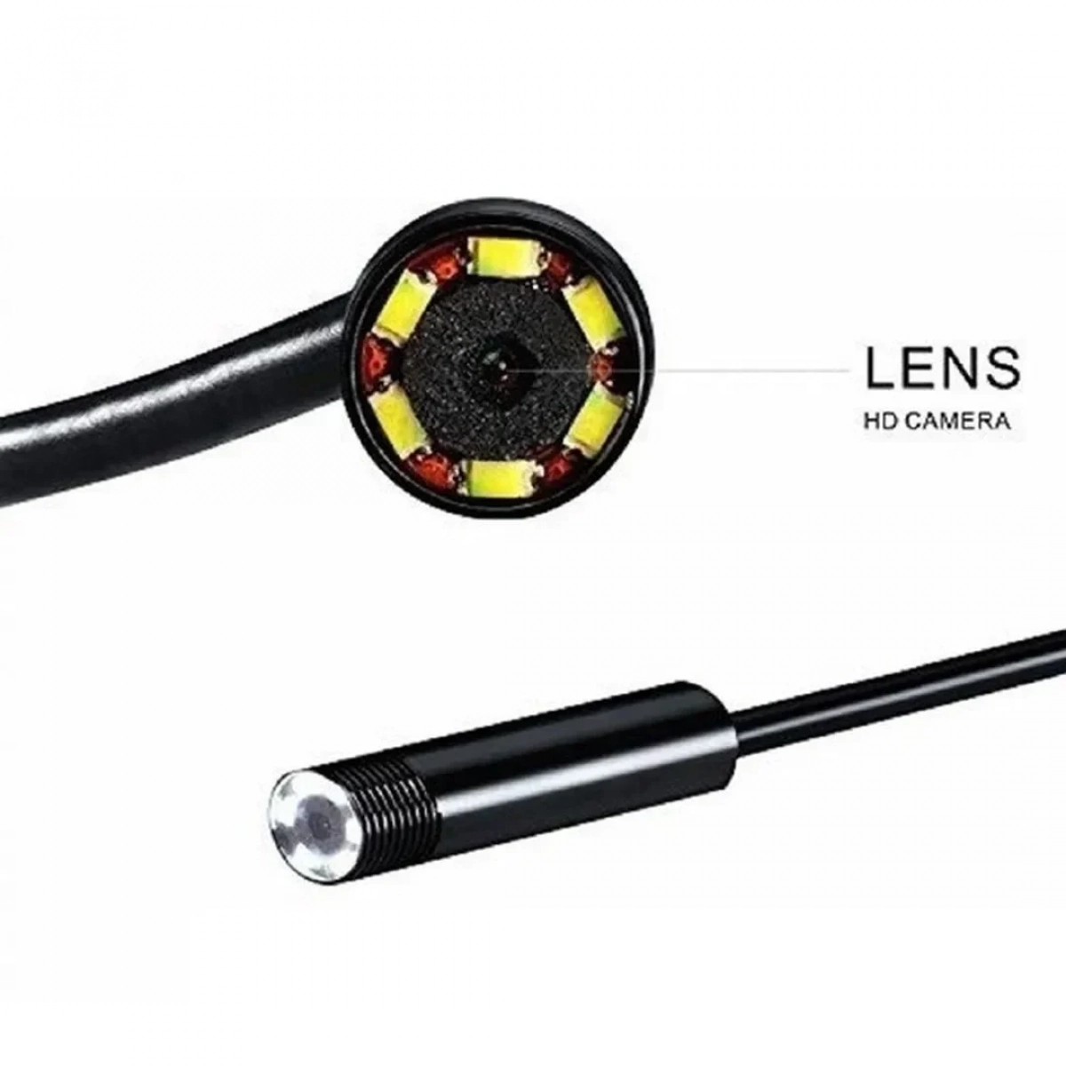 Αδιάβροχη κάμερα ενδοσκόπιο 5m USB 6LED Q-HD211 ANDOWL