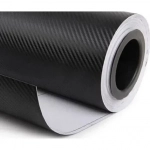 Αυτοκόλλητη Ταινία Carbon 3D 60x100cm σε Μαύρο Χρώμα