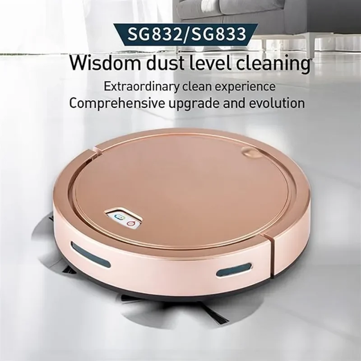 Andowl Q-SD832 Σκούπα Ρομπότ Rose Gold