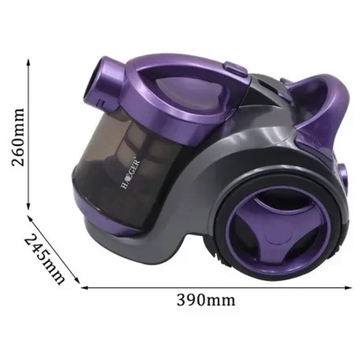 Ηλεκτρική σκούπα Haeger HG-8662p 1200 W με Κάδο 3lt