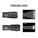 Επαναφορτιζόμενος φακός BL-X71-P50 με USB