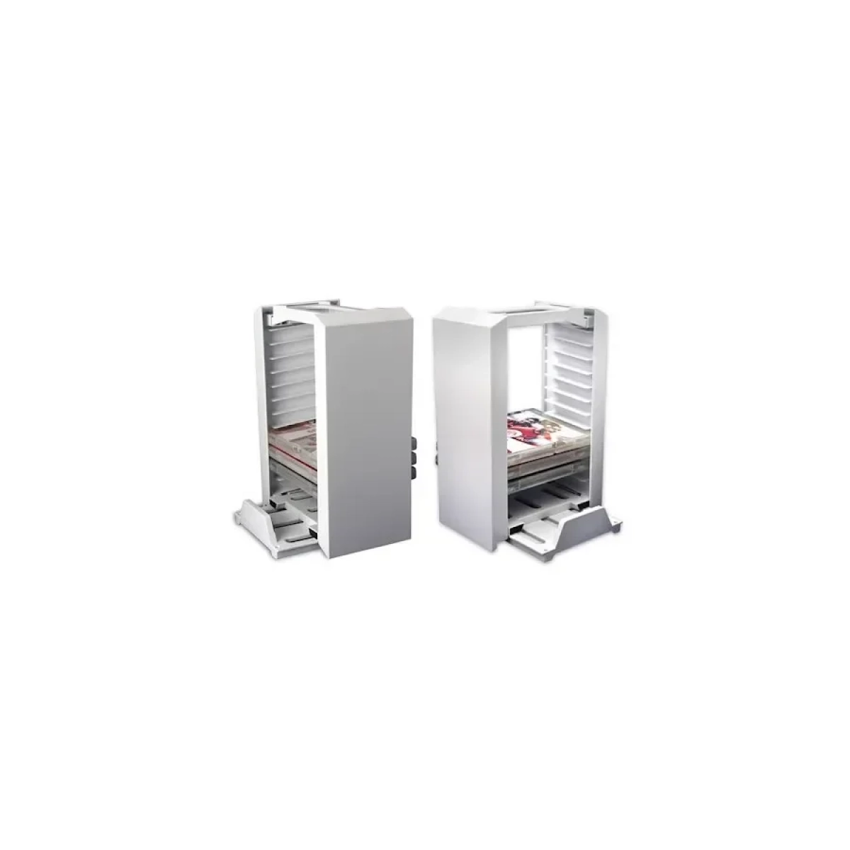 Dobe Multifunctional Storage Stand Kit for PS4 Pro, PS4 Slim, X-one S (glacier white)(TR4-025W) Χρώμα Λευκό