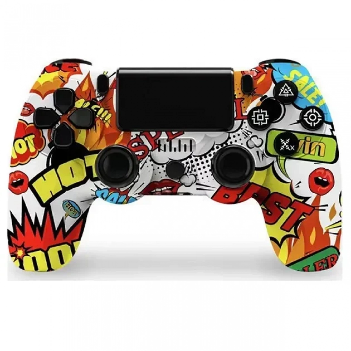 Doubleshock Ασύρματο Gamepad για PS4 Πολύχρωμο
