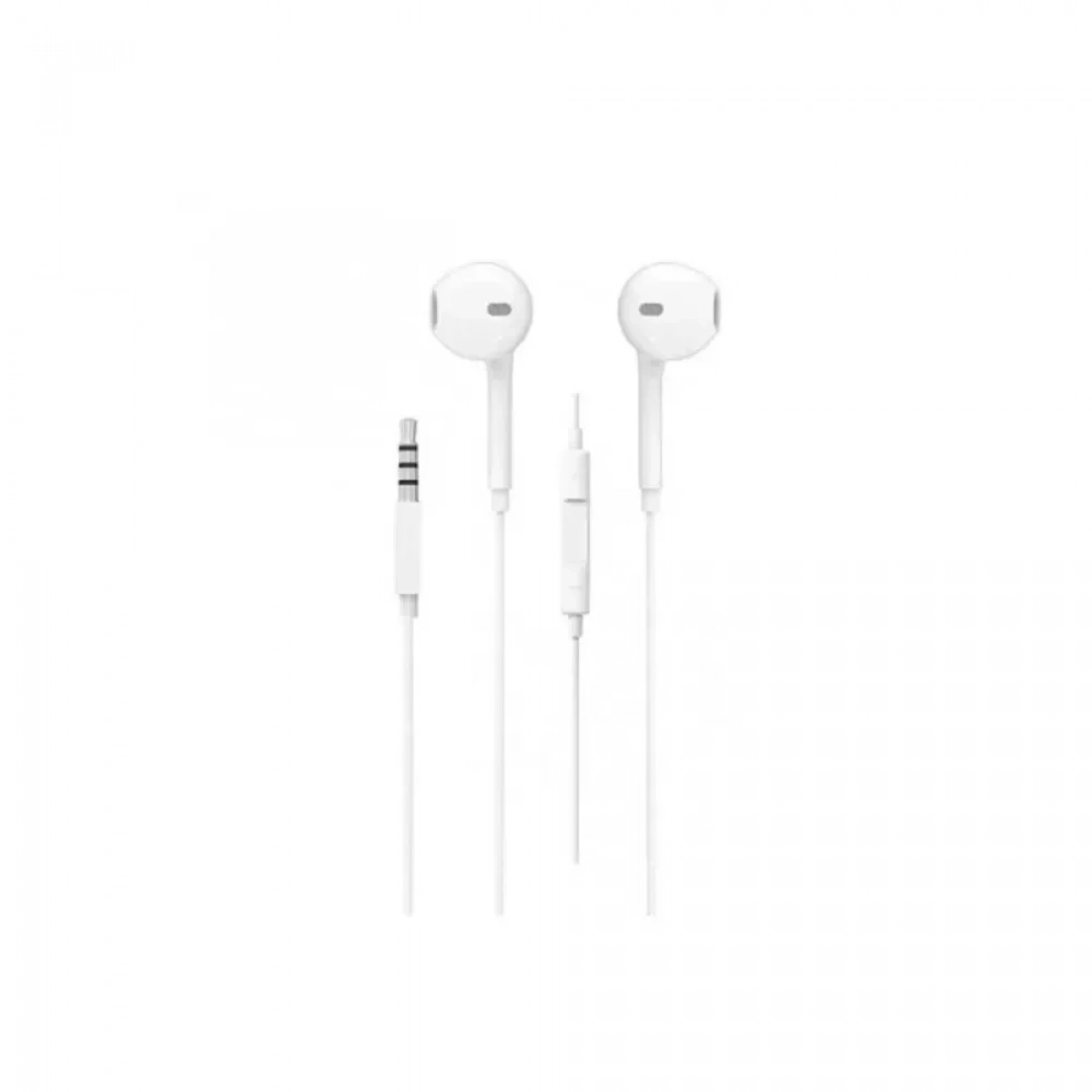 Ezra EP18-V8 Handsfree Ακουστικά με Βύσμα 3.5mm Λευκό - Photo2