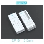 Ezra EP18-V8 Handsfree Ακουστικά με Βύσμα 3.5mm Λευκό - Photo3