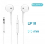Ezra Esdras EP18 Handsfree Ακουστικά με Βύσμα 3.5mm Λευκό - Photo2