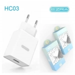 Ezra Φορτιστής Χωρίς Καλώδιο με Θύρα USB-A Λευκός (HC03) - Photo4