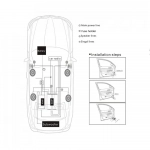 Ηχεία Αυτοκινήτου Mingyuan TS-1372 με 300W RMS (2 Δρόμων) - Photo2