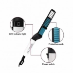 Ηλεκτρική Βούρτσα Man Modelling Comb Ισιωτική Χτένα Για Μαλλιά Και Μούσια Κεραμική