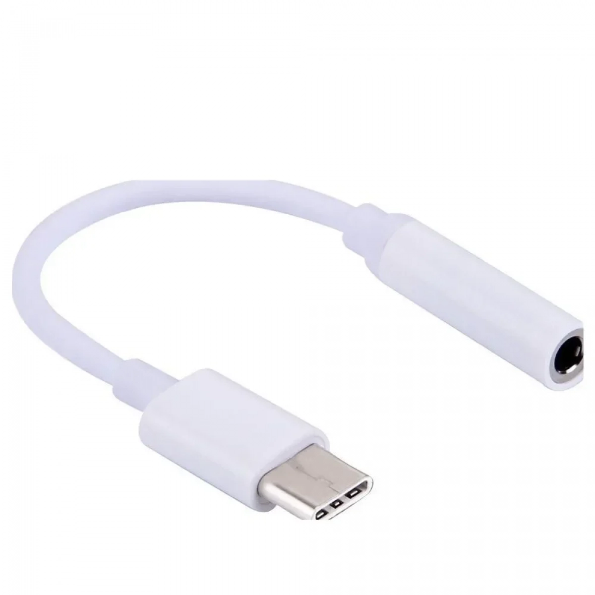 Καλώδιο προσαρμογέας αρσενικό Type-C σε 3,5 mm θηλυκό Jack λευκό AD15 EZRA - Photo3