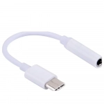 Καλώδιο προσαρμογέας αρσενικό Type-C σε 3,5 mm θηλυκό Jack λευκό AD15 EZRA - Photo3