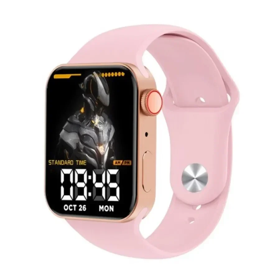 T100 Smartwatch Με Παλμογράφο Plus (Ροζ)