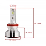 Λάμπες LED Αυτοκινήτου LED 36W / 60000Lm Safego F2 H4-2 τμχ - Photo8