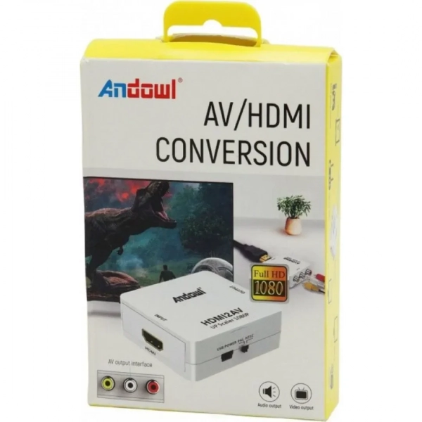 ΜΕΤΑΤΡΟΠΕΑΣ AV/HDMI ANDOWL AN-QY-V03