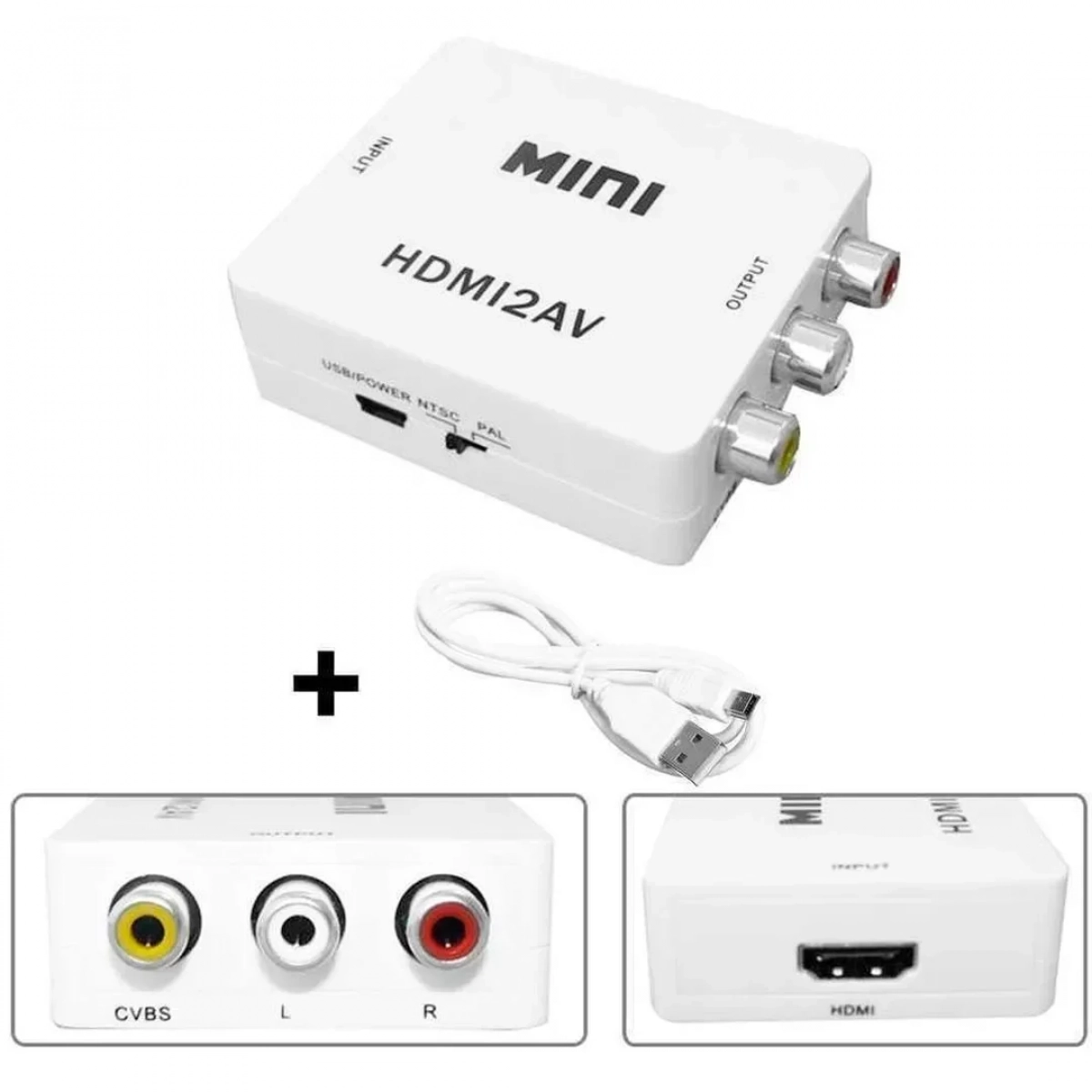 ΜΕΤΑΤΡΟΠΕΑΣ AV/HDMI ANDOWL AN-QY-V03