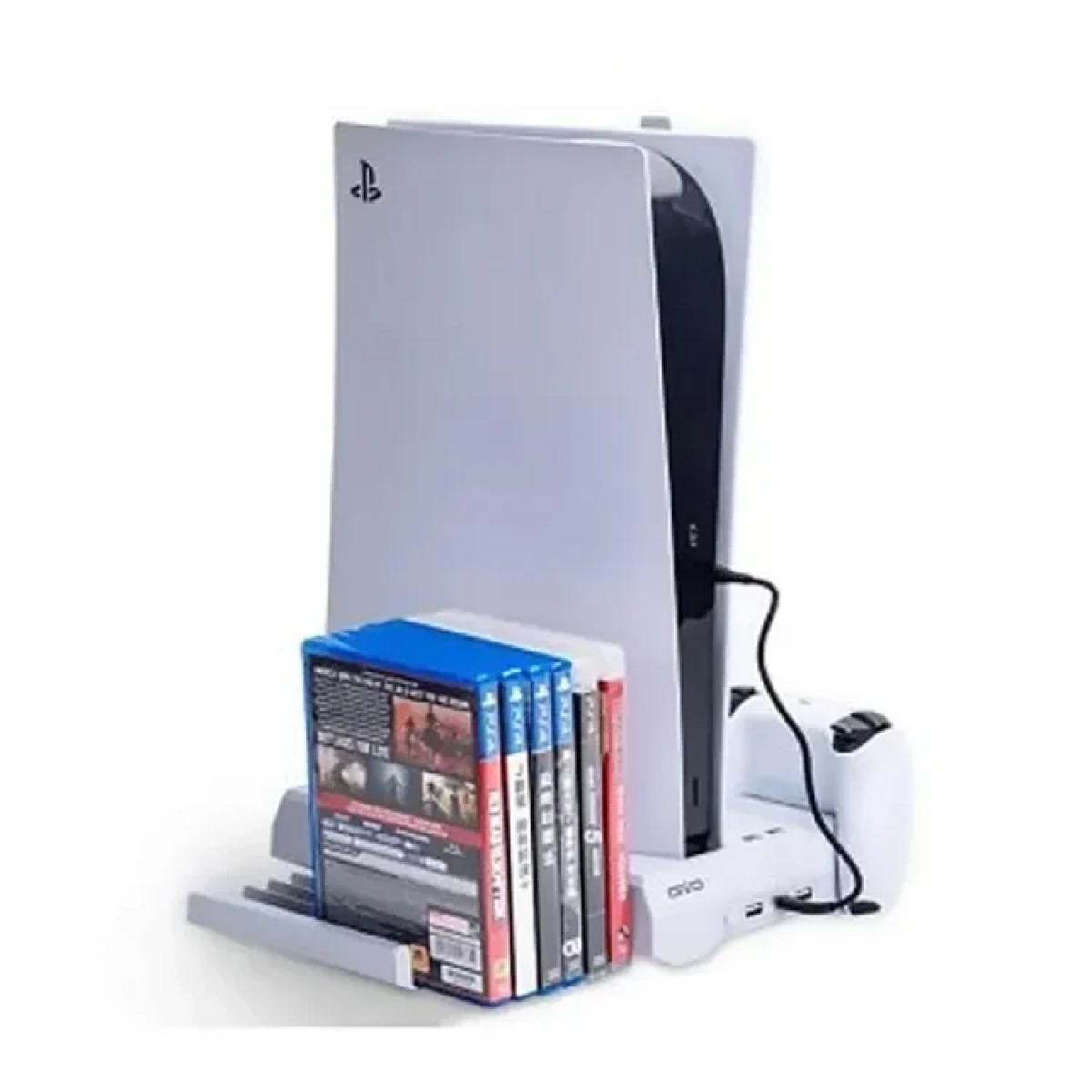 Βάση για Playstation 5 / PS5 Digital (Fan Cooler-Controller Charging-Headset Stand-Games Storage) OIVO B09481WYL1