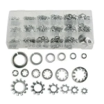 Ποικιλία Lock Washer Assortment C Split Flat Star Spring 3 Styles 18 Sizes 720 τμχ