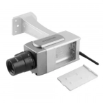Cabletech DK-13 Ψεύτικη Κάμερα Παρακολούθησης Τύπου Bullet Ασημί URZ0994