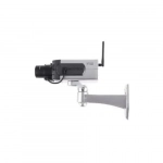 Cabletech DK-13 Ψεύτικη Κάμερα Παρακολούθησης Τύπου Bullet Ασημί URZ0994
