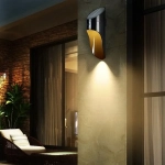 Solar LED Motion Sensor Wall Lamp