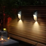 Solar LED Motion Sensor Wall Lamp