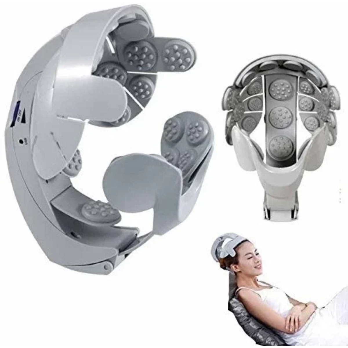 Συσκευή Μασάζ Κεφαλής για Χαλάρωση Easy Brain Massager LY-617E - Image 5