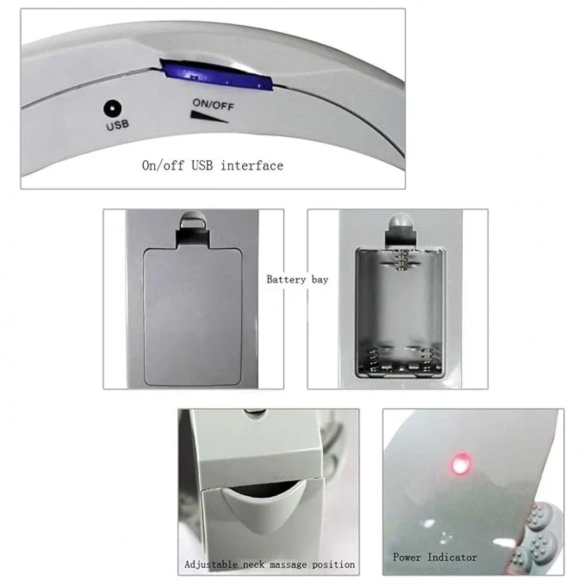 Συσκευή Μασάζ Κεφαλής για Χαλάρωση Easy Brain Massager LY-617E - Image 3