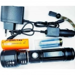 Επαναφορτιζόμενος Φακός Αδιάβροχος LED CREE Bailong BL-T8626 - Image 2